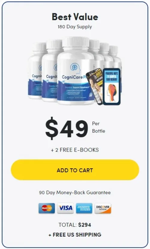 CogniCare Pro-6 bottle-price